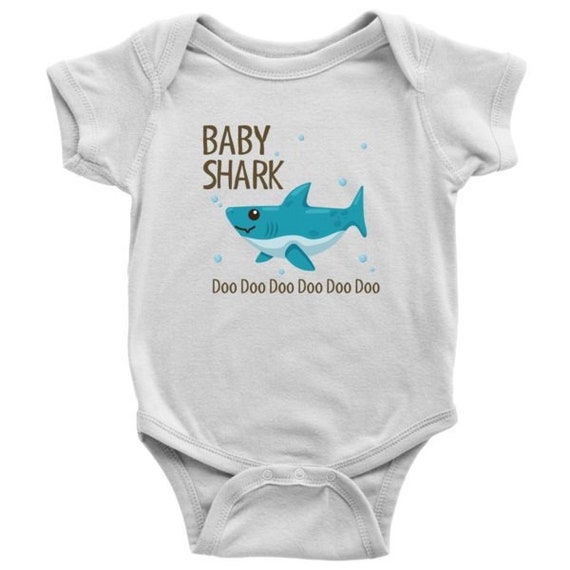 baby shark doo doo onesie