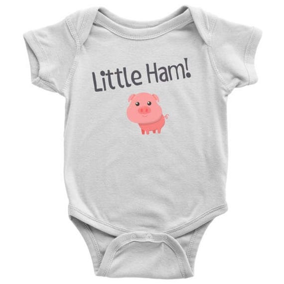 piglet onesie baby