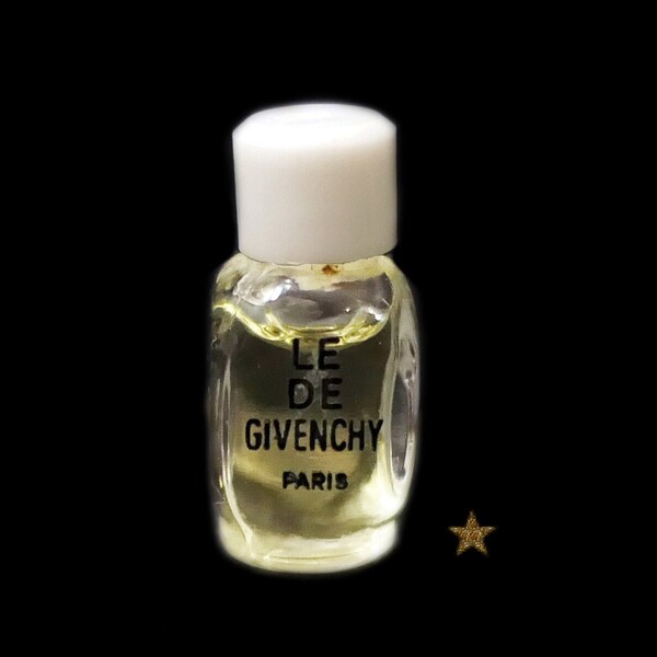 Rare miniature de parfum Givenchy Le De Givenchy Extrait de Parfum 1ml