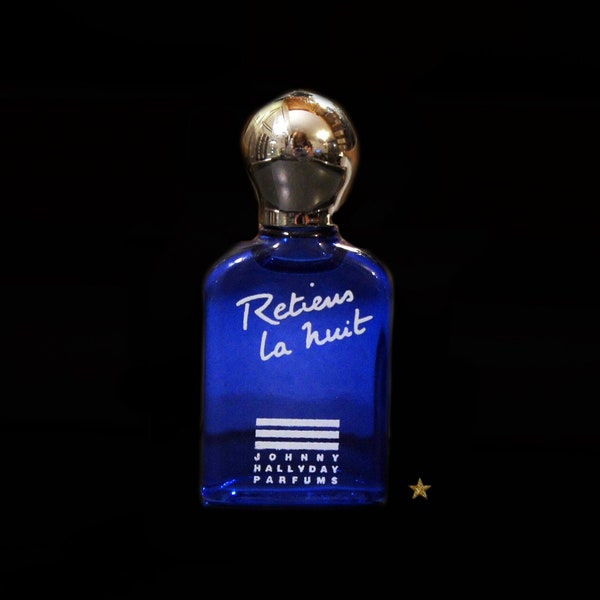 Miniature perfume “retiens La Nuit” by Johnny Hallyday, eau de toilette