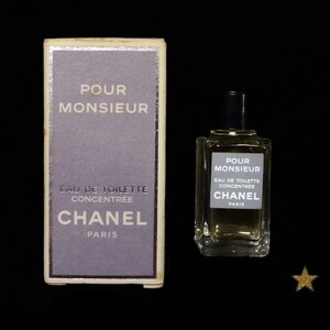 Perfume Miniature Pour Monsieur Chanel Concentrated Eau De 