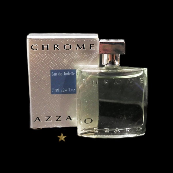 Miniature de parfum homme Chrome Azzaro, eau de toilette