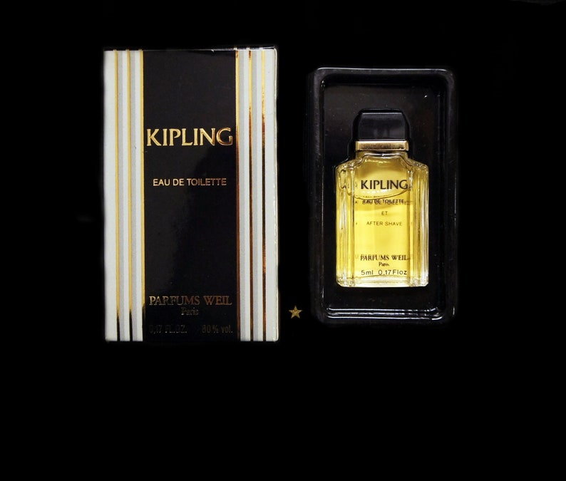 KIPLING Perfume Miniature by Weil, Eau De Toilette for Men - Etsy