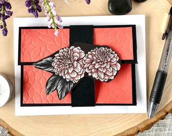 Floral Gift Card Holder, Money Envelope for Women