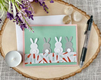 Easter Card Kit, DIY Easter Cards, Card Kits for Kids, Card Crafting Kit, Make Your Own Cards, Bunny Easter Cards, Easter Crafts, DIY Cards
