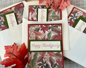 Thanksgiving Card Kit, DIY Thanksgiving Cards, Thanksgiving Crafts, Happy Thanksgiving Kit, Thanksgiving Cards to Make, Stampin' UP Cards