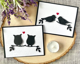 Wedding Card Kit, DIY Anniversary Cards, Love Bird Cards, Card Making Kit, Cards for Couples, Make Your Own Cards, Stampin' UP Cards