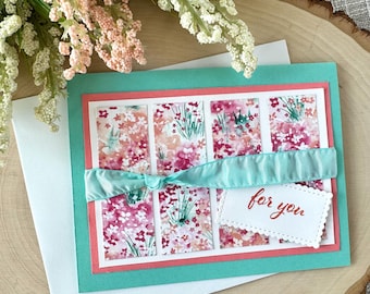 Spring Card Kit, Easter Card Making Kit, Mother&#39;s Day Card Kit, DIY Spring Birthday Cards, All Occasion Card Kit, Stampin&#39; UP Cards