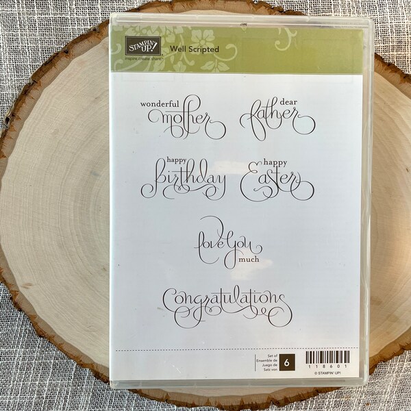 Retired Stampin Up Etsy