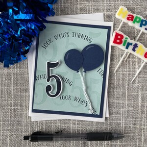 Personalized Birthday Card, Birthday Card from Grandparents, Cousin Birthday, Niece Birthday Card, Birthday Card for Son, Stampin' UP Cards image 6