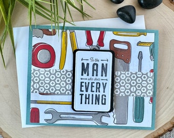 Masculine Birthday Card Kit, Father's Day Card Kit, DIY Father's Day Cards, Make Your Own Cards, Card Making Kit for Men, Stampin' UP Cards