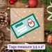 Penguin Christmas Tag Set Printable Christmas Tags Christmas - Etsy