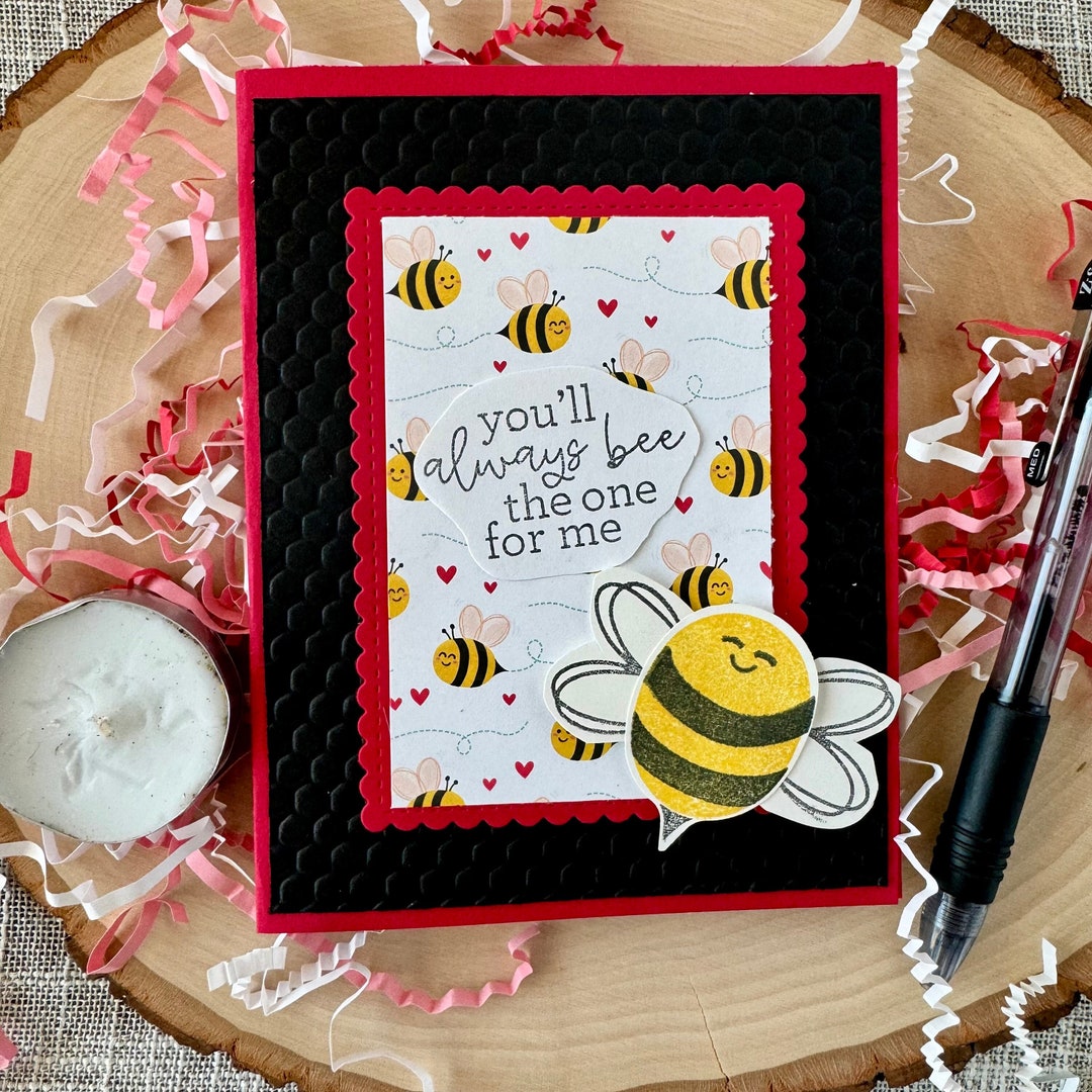 Valentine Card Kit, DIY Valentines, Anniversary Card Kit, Cute ...