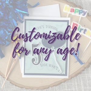 Personalized Birthday Card, Birthday Card from Grandparents, Cousin Birthday, Niece Birthday Card, Birthday Card for Son, Stampin' UP Cards image 7