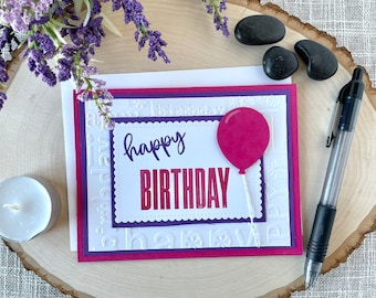 Birthday Card Kit, Balloon Greeting Cards, DIY Birthday Crafts