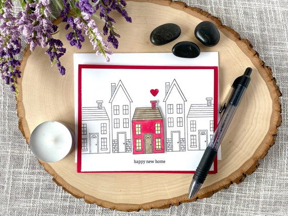 Handmade Housewarming Card: New Homeowner Gift