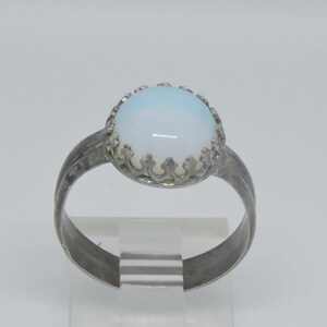 Round Moon Stone Ring