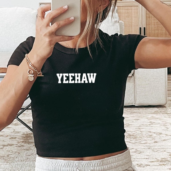 Yeehaw Crop Top main image 1