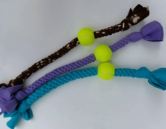 fleece dog toy