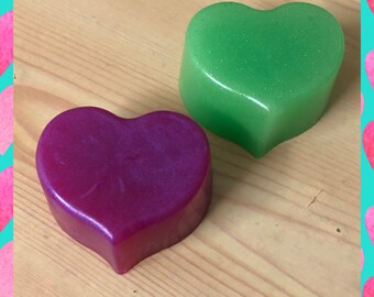 Heart soaps. Special soaps of your choice. Valentine's Day soaps. Cute soap. Handmade gift.