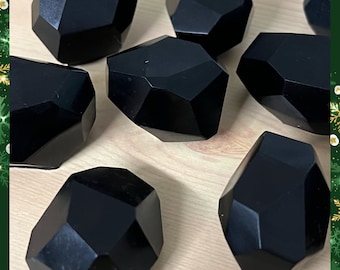 Lump of coal soap. Christmas soaps. Activated charcoal soap or Regular soap. Naughty list soap. Coal for Christmas. For men and women.