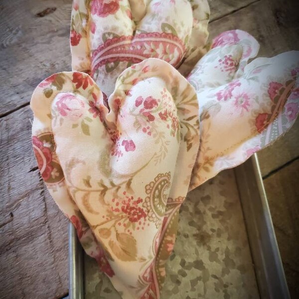 Shabby Chic Hearts Etsy