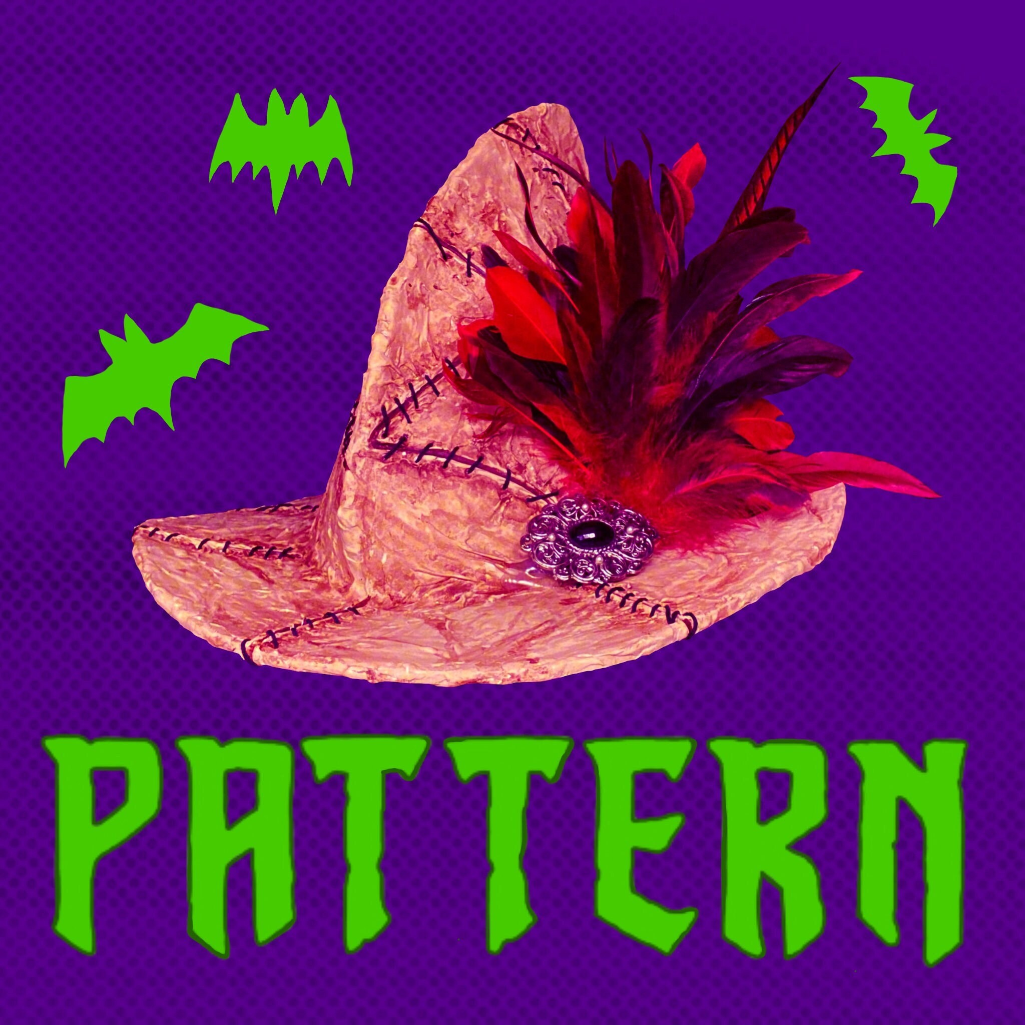 Witch Hat Digital *PATTERN* - Etsy
