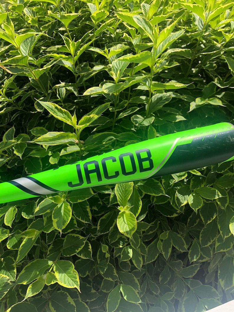 Custom Baseball Bat Decal Name Decal Baseball Decal Etsy