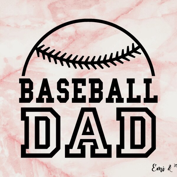 Baseball Dad deal, Baseball Mom decal, Car decal, Tumbler decal, Laptop decal, Custom decal, Gift Under 10, Free Shipping