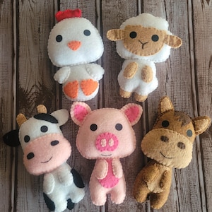 Farm Animal Felt Set