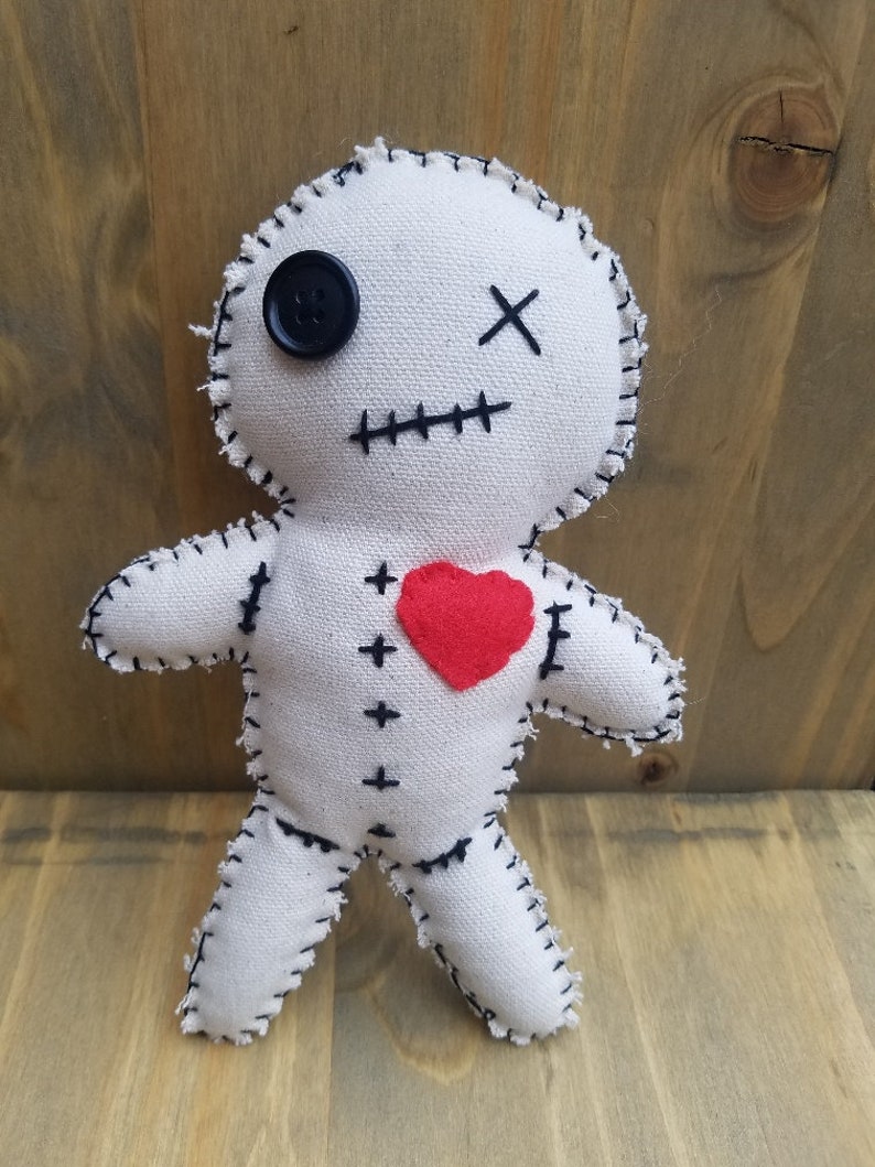 Poupée vaudou Vaudou Plush Poupée vaudou faite à la main Etsy
