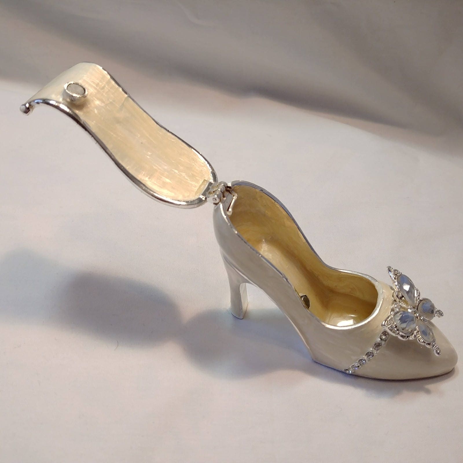 pearl embellished shoes