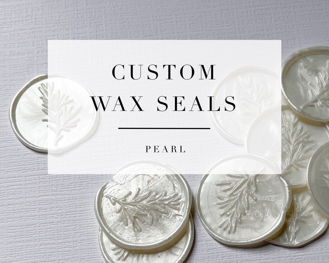 Custom Pre Made Self Adhesive Wax Seals Wax Seal Stickers Etsy