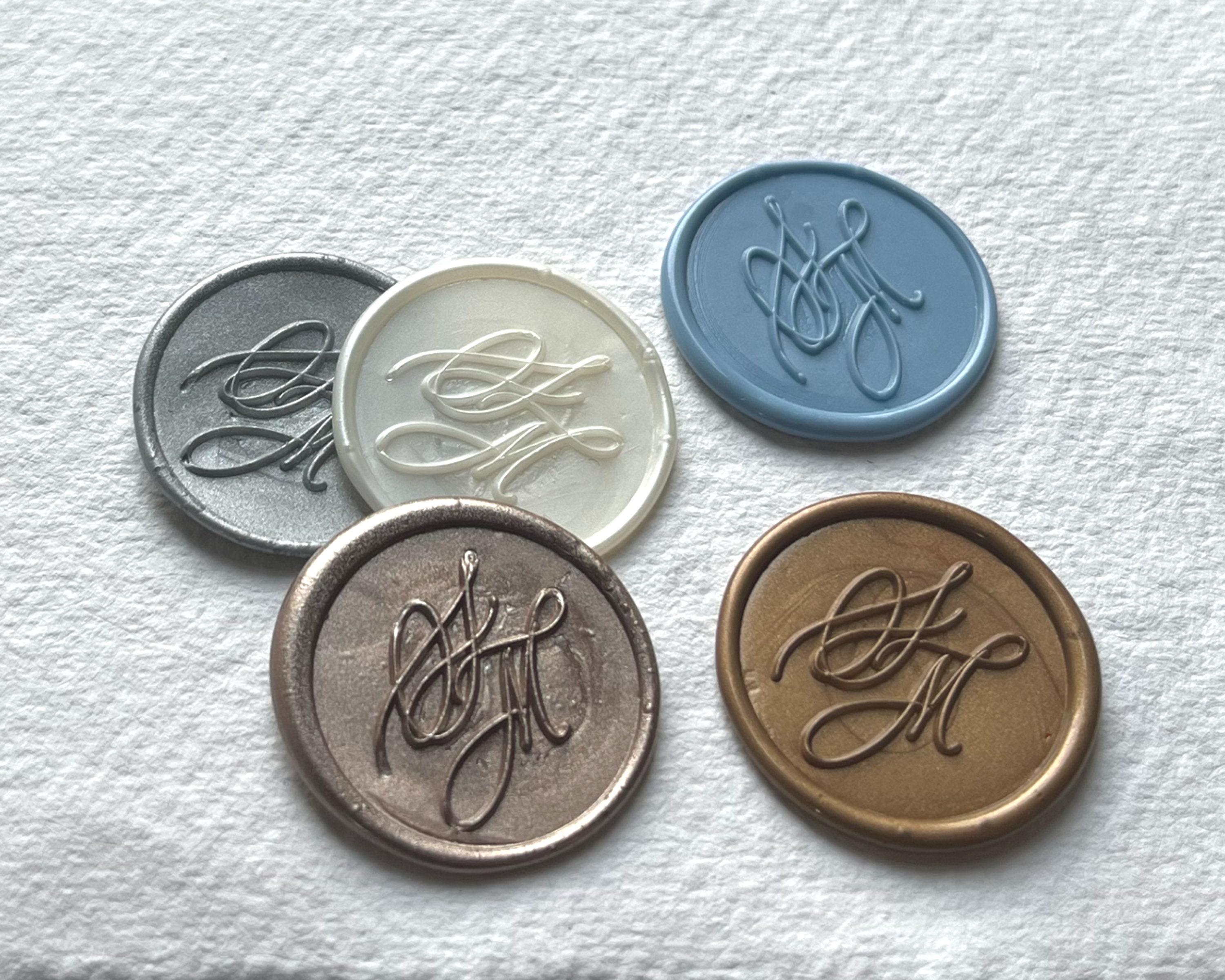 Custom Initials Wax Seals