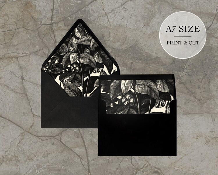 with accessory set yvette envelope flap liner template
