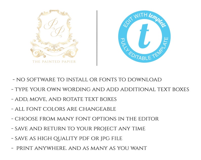 Ava Bridal Shower Invitation QR Code Registry Bridal Shower Etsy