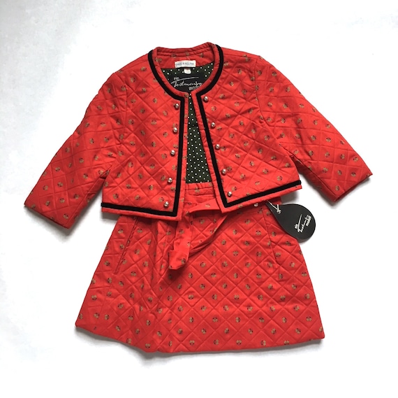 Vintage Quilted two-piece Traditional Austrian Sus