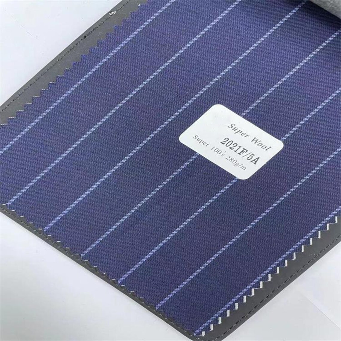 Worsted Stripe Suiting Fabric 50% Merino Wool Suit Fabric by - Etsy