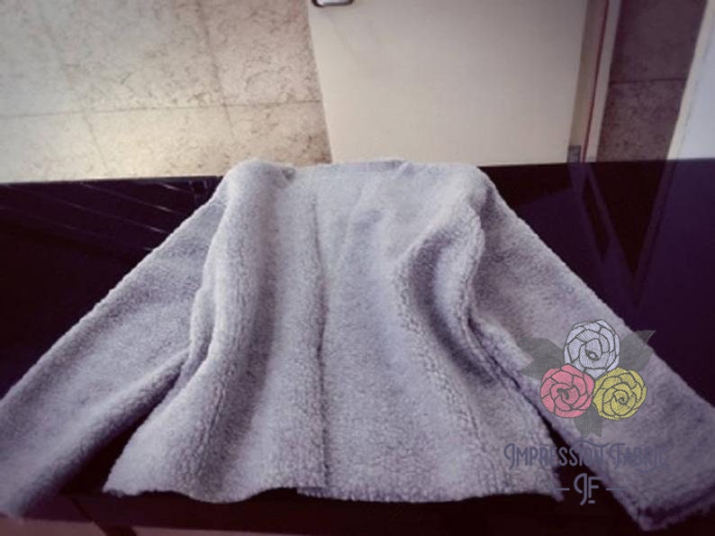 Sherpa fabric Polyester Sherpa Lamb Faux Fur Winter Fabric Etsy