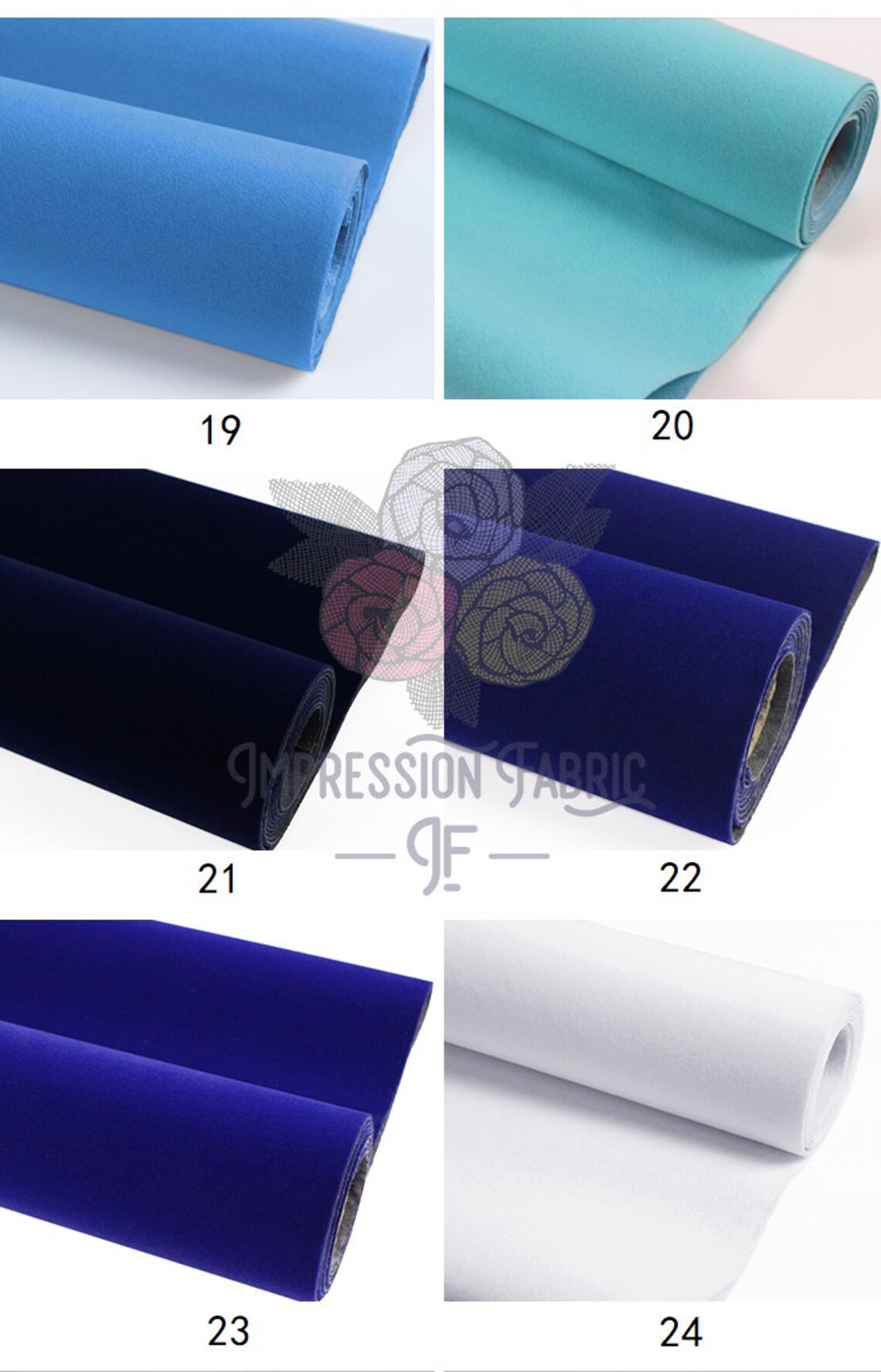 SelfAdhesive Flocked Fabric Solid Upholstery Fabric Vintage Etsy