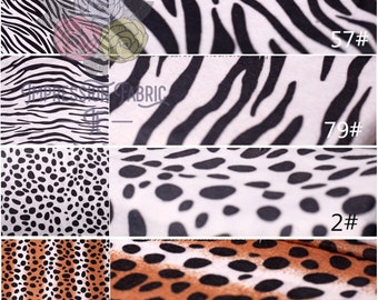 Animal Fabric the Yard Leopard Cheetah Zebra - Etsy Israel