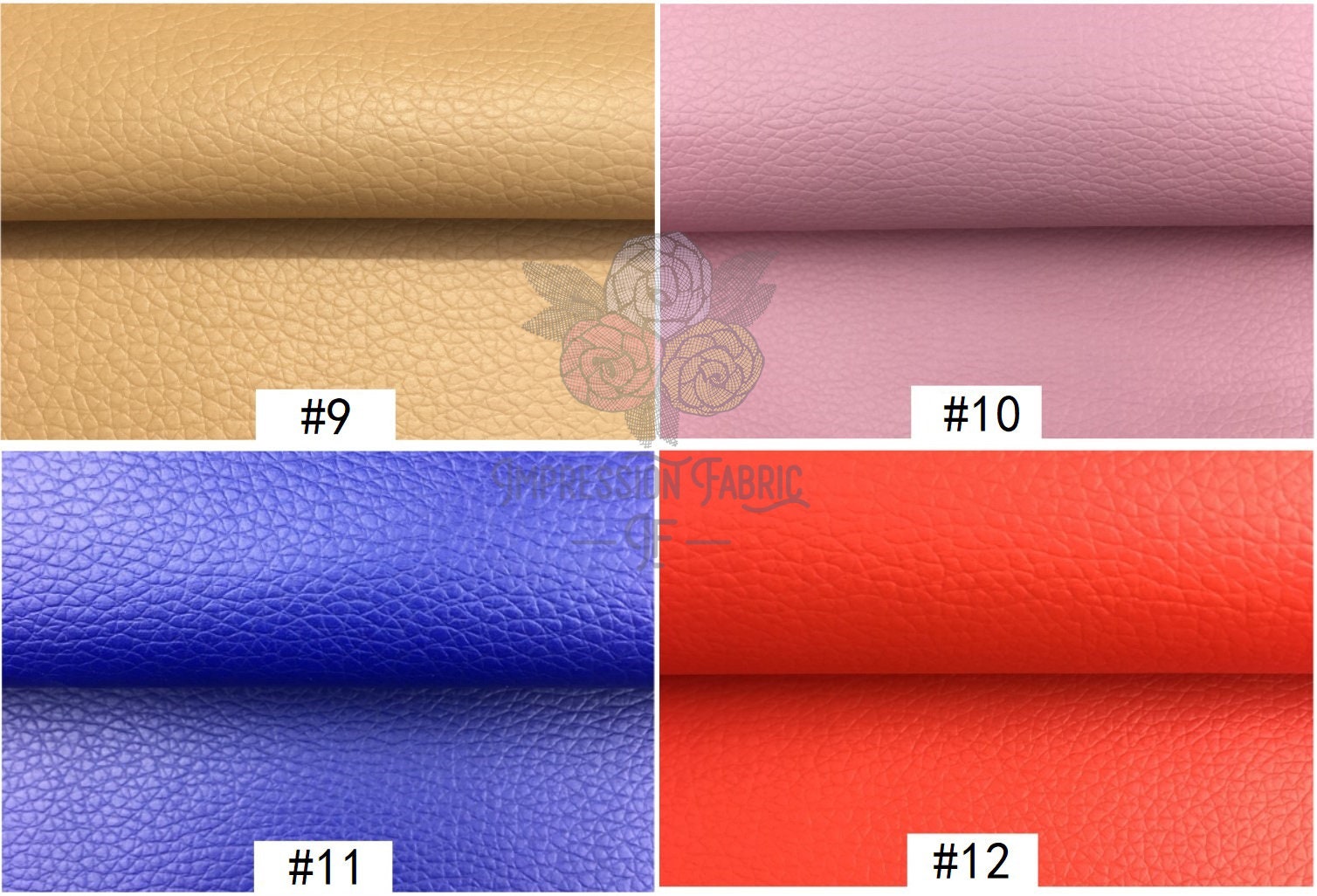 Self Adhesive Leather Fabric, Leather Repair Patch, Leather Repair Strips,  Faux Leather Sheets Fabric, by the Half Yard 