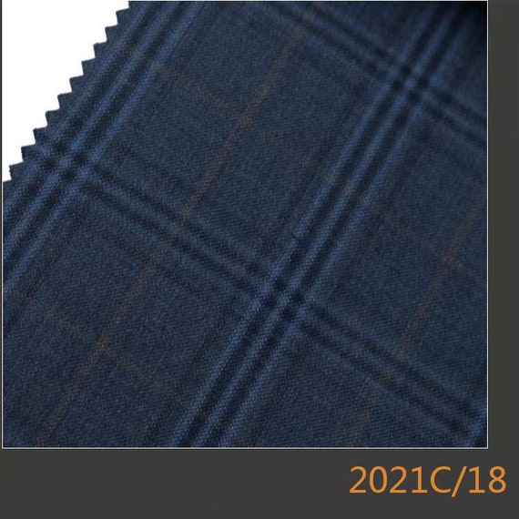 Worsted Wool Fabric: 100% Worsted Wool Suiting Fabrics from France
