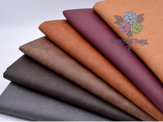 Faux Leather Fabric By The Yard