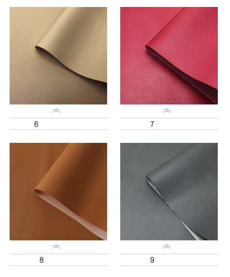 Texture Faux Leather Fabric by the Half Yard Leather Etsy