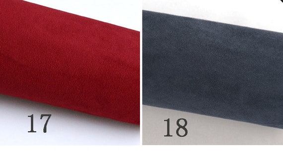 indivitara® Microfibre Fabric, Self-Adhesive, Suede Look, Faux