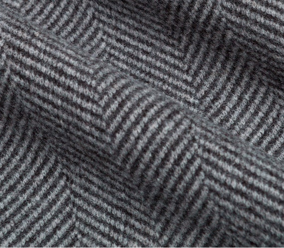 Wool Blend Fabric, Wool Fabric, by the Half Yard, Wool Twill