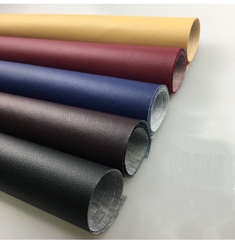 Self-adhesive Leather Fabric,faux Leather Fabric,artificial Leather,leather  Sheets,leather Repair,leather DIY,1/2 Yard Sale 