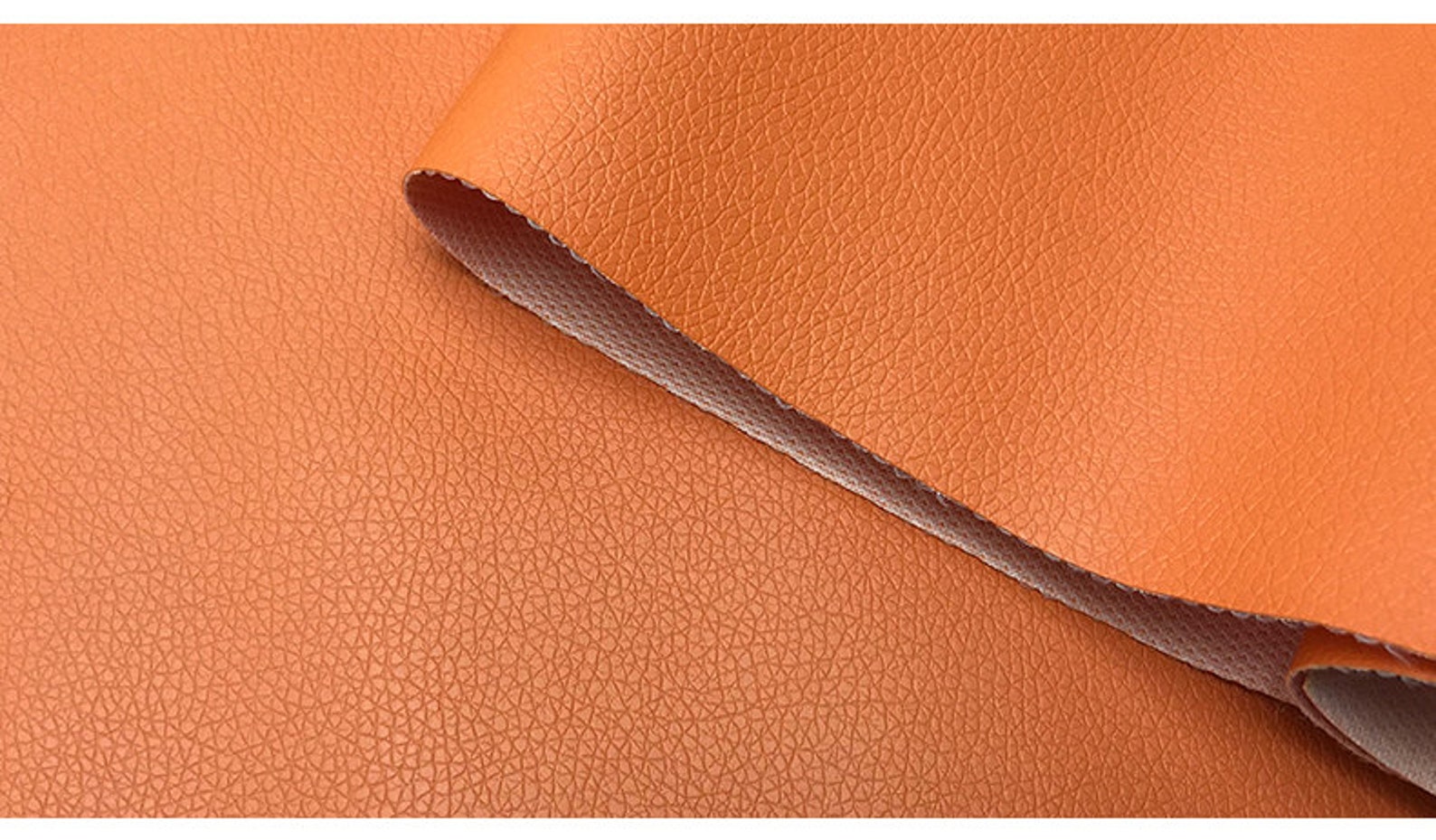 Texture Faux Leather Fabric by the Half Yard Leather Etsy