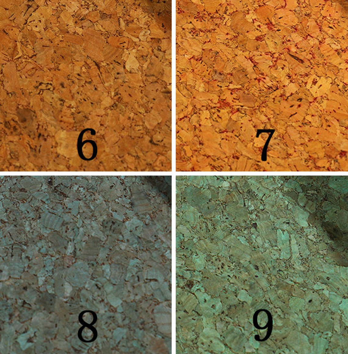 Cork Leather Fabric Vegan Leather Natural Cork Fabric Red Etsy